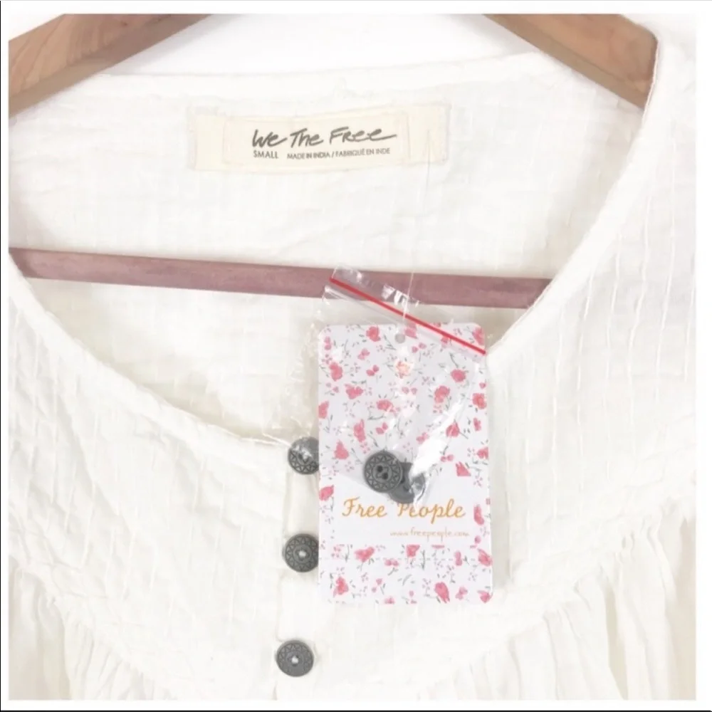 New! Free people Cool Meadow top NWT - Picture 3 of 4